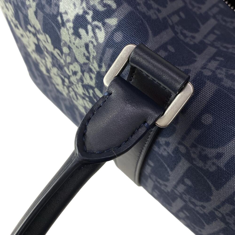 Christian Dior DIOR/ChristianDior Rango 50 Boston Bag Navy Dark Navy Multi - Picture 15 of 16
